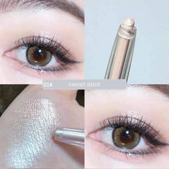 Pearl White Glowy Highlighter - 1 Pcs Creamy Gloss Finish